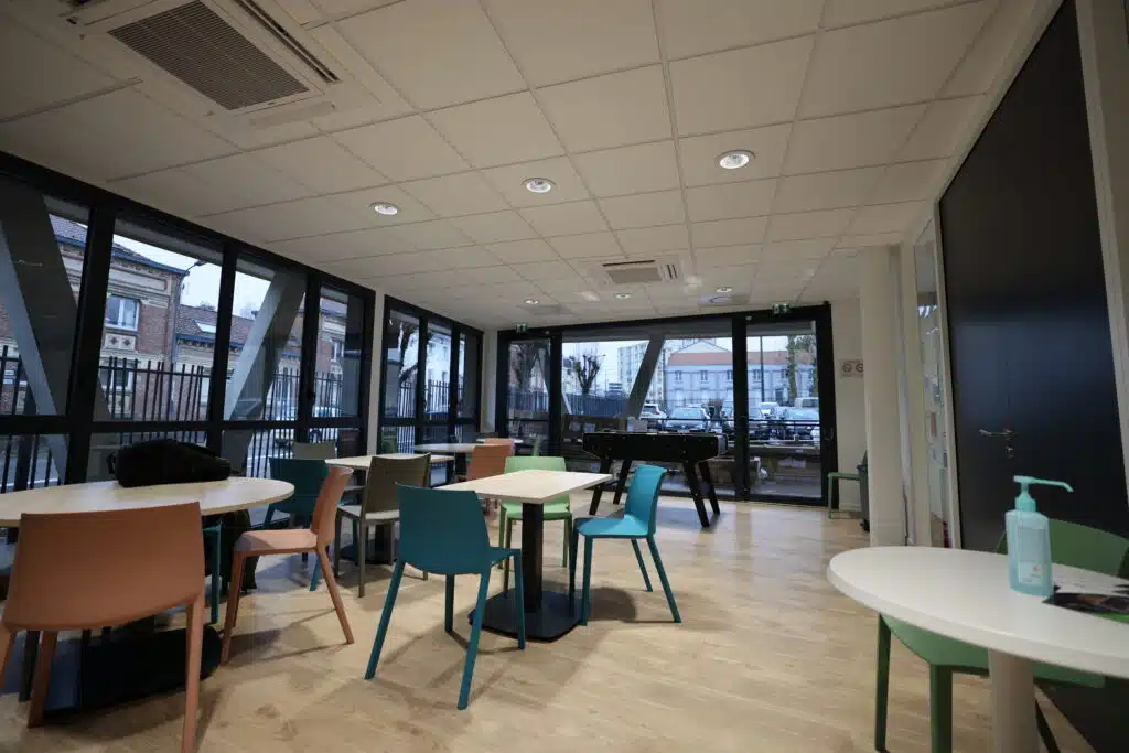 Photo de la salle de pause des locaux de pkf arsilon à Saint-Quentin dans le 02