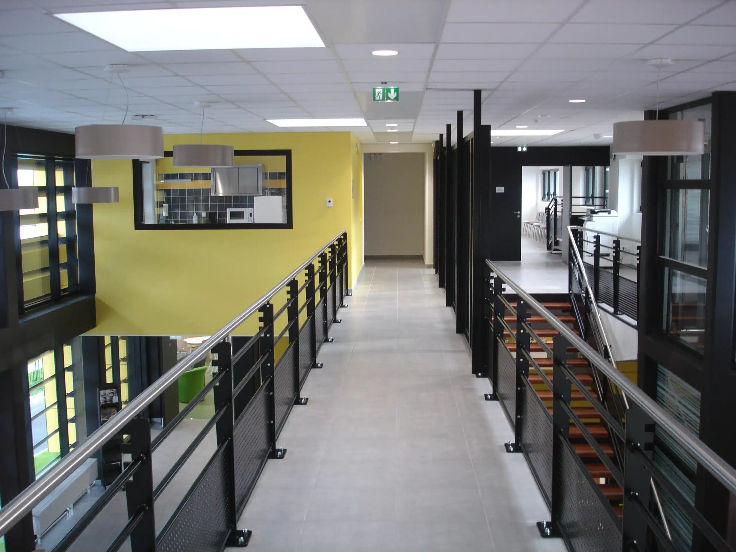 Photo du patio du centre social Multi-Accueil à Tergnier dans le 02