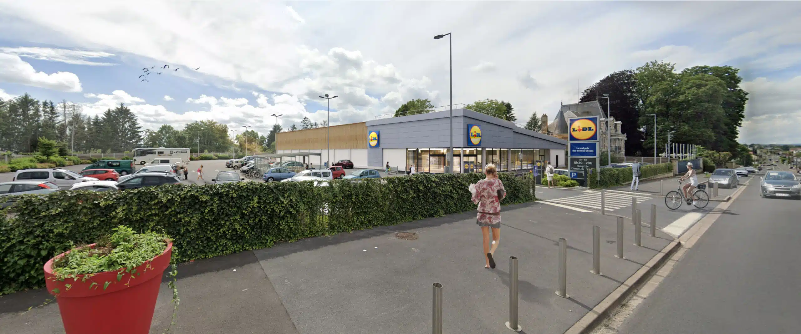 Photo du supermarché Lidl à Warcq dans le 08