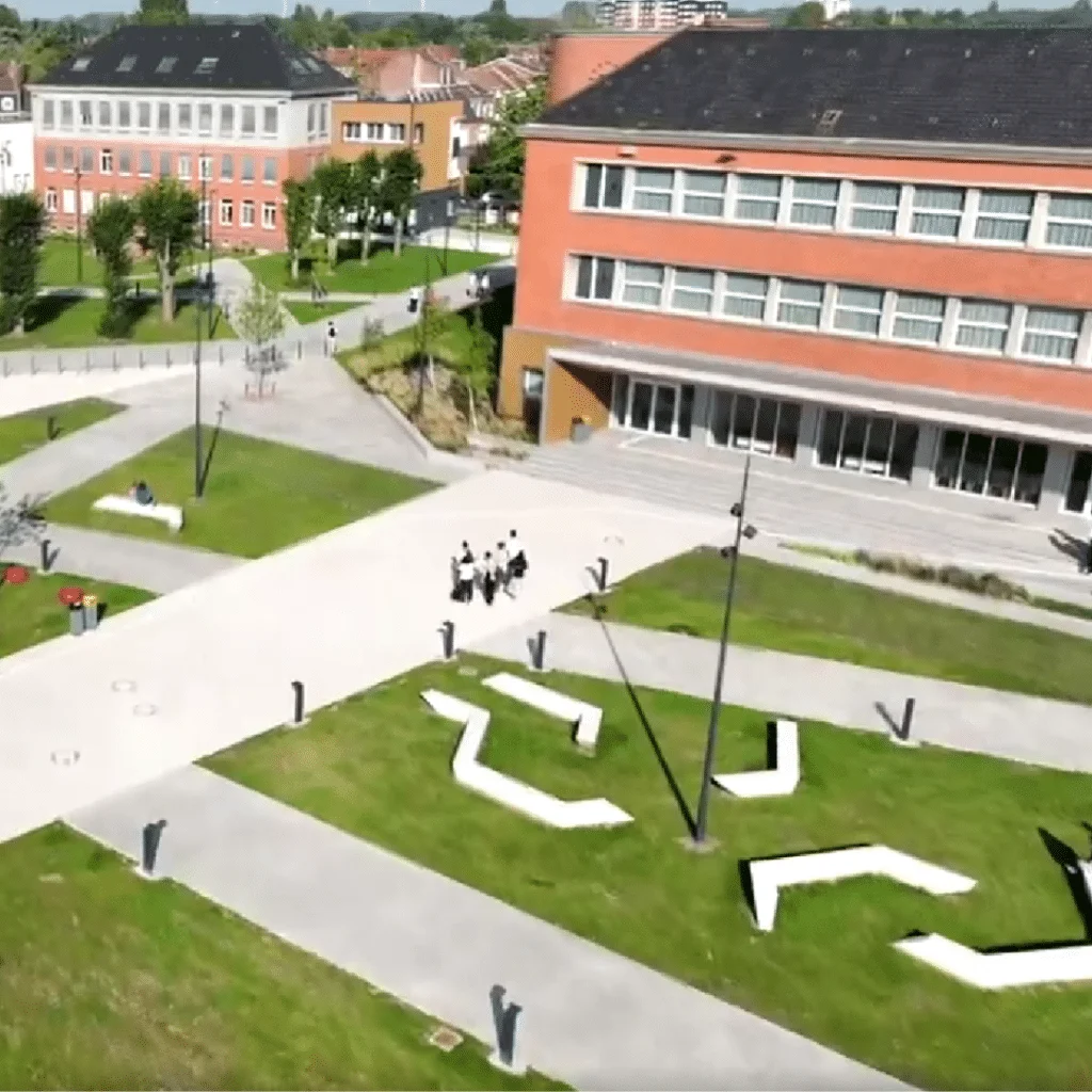 Vue aerienne Eco Campus Douai Bourseul